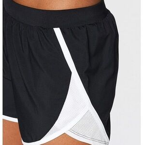 Under Armour Women's Athletic Shorts in Black and White